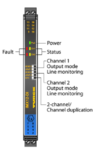 IMX12-DI01-2S-2T-0/ 24VDC / 24VDC TURCK